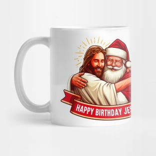 Happy Birthday Jesus Mug